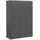 Livetastic Drehtürenschrank DARWIN 120 x 176 x 51 cm Anthrazit