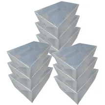 DYNASUN Schuhbox PP368 XXL 9-tlg. weiß