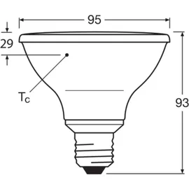 LEDVANCE PAR30 LEDPAR307536D10927P