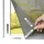 EasyMaxx Fliegengitter mit Magic Click und Pollenschutz 130 x 150 cm grau