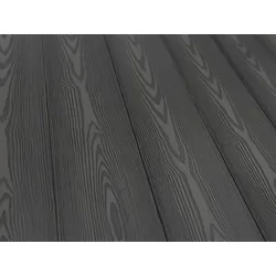 KAHRS BPC Terrassendielen, Natural Design, Massiv, 20x140 mm, Graueiche, strukturiert/gebürstet