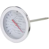 Kitchencraft - Masterclass Fleischthermometer De, Silber