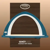 Weigla LED Schwibbogen »Weihnachtsdeko, Made in Germany« 1 Stk. Leerbogen zum Selbstbestücken blau