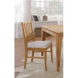 Home Affaire Esszimmerstuhl HOME AFFAIRE "Ruanda Küchenstuhl TOPSELLER", beige (beige, eichefarben), B:44cm H:92cm T:50cm, Fein strukturierter und pflegeleichter Webstoff;Aus 100% Polyester, Stühle, Esszimmerstuhl, im 2er, 4er oder 6er-Set, Holzstuhl