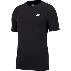 NIKE Sportswear Freizeit T-Shirt Herren schwarz/weiß S