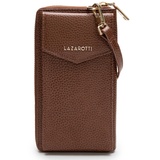 lazarotti Bologna Leather Handytasche Leder 11 cm Zubehör Braun Damen