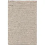 benuta pure Wollteppich Lana Beige 120x170 cm - Naturfaserteppich aus Wolle