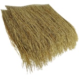 Reetdach Schindel Künstliche Strohfliese Palmdach Paneele,PE Keine Fäulnis Und Keine Wartung,for Tiki Bar Garten Hawaii Strandschir Mstrandschirm HOL(Size:30pcs,Color:Feuerfestes Gelb)