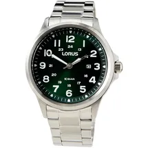 Lorus Herren Analog Quarz Uhr mit Metall Armband RH995NX9