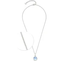LEONARDO Halskette Bea grey blue, 024357