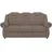 Roller Ecksofa Kunststoff 4-Sitzer Braun