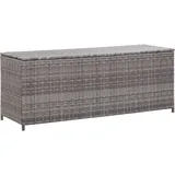 furnicato Garten-Auflagenbox 120 x 50 x 60 cm Grau