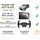 JUST SOUND best choice for caraudio Autoradio Einbaupaket Pioneer MVH-S320BT Peugeot 206 Clarion/VDO Bluetooth USB