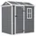 Outsunny Gerätehaus 2,1 m2 1,86 x 1,30 m Grau