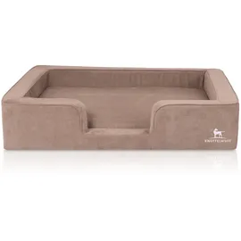 Knuffelwuff Hundekissen Bellamy 80 x 60 cm braun