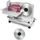 Vevor Allesschneider Fleischschneider 150 W elektrische Aufschnittmaschine mit 17 cm Klinge, Fleischschneidemaschine mit 0–15 mm einstellbarer Dicke, für gefrorenes Fleisch Schinken Prime Steak