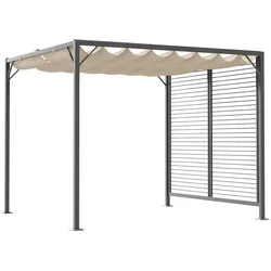 Outsunny Pavillon Metall, Polyester