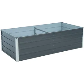 Estexo Hochbeet 160 x 80 x 45 cm Anthrazitgrau