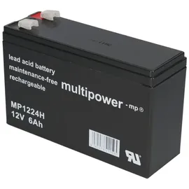 Multipower MP1224H Hochstrom Faston 6,3mm