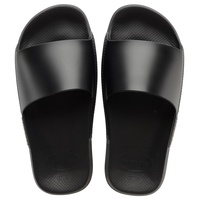 Havaianas Unisex's Slide Classic Flip-Flop, Schwarz, 6/7 UK Wide