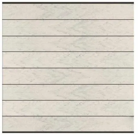 Elephant Steckzaun Modular EVO 180 WPC Bi-Color weiß 180x174cm, Leiste Anthrazit