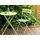 Beliani Bistro Set Grün 60x60x80