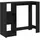 vidaXL Bartisch 124 x 46 x 103,5 cm Schwarz