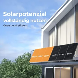 sunshare Ray Lite Monokristallin 600 W inkl. 3 x 200 W Solarmodule