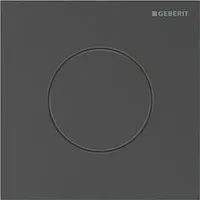 Geberit Typ 40 Urinal-Steuerung 116014QD1 pneumatisch, Round, schwarzchrom /