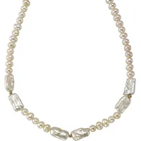 Fascination by Ellen K. Halskette 585/- Gold weiß Ketten Damen