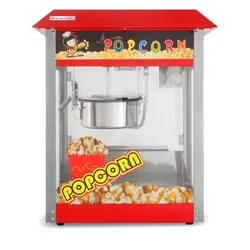 Professionelle Popcornmaschine 5 kg/h, 1300 W, einfach zu bedienen, ideal für Kinos, Partys & Gastronomieküchen – EquipementPro