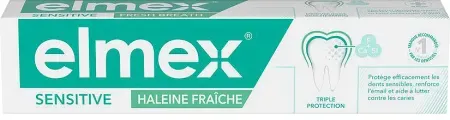 Elmex Sensitive Reinigung Frische Zahnpasta Tube 75ml