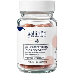 Gallinée Calm & Microbiome - Ein Supplement für ein ganzheitliches Wohlbefinden für Geist und Haut
