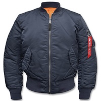 Alpha Industries MA-1 Bomberjacke repl.-blue, Größe XXL