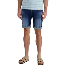 Timezone Jeans-Shorts "Scotty" - Slim fit - in Blau - W30