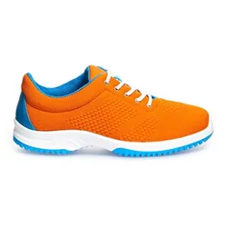 Abeba   Berufsschuhe uni6 in Orange, Gr. 35