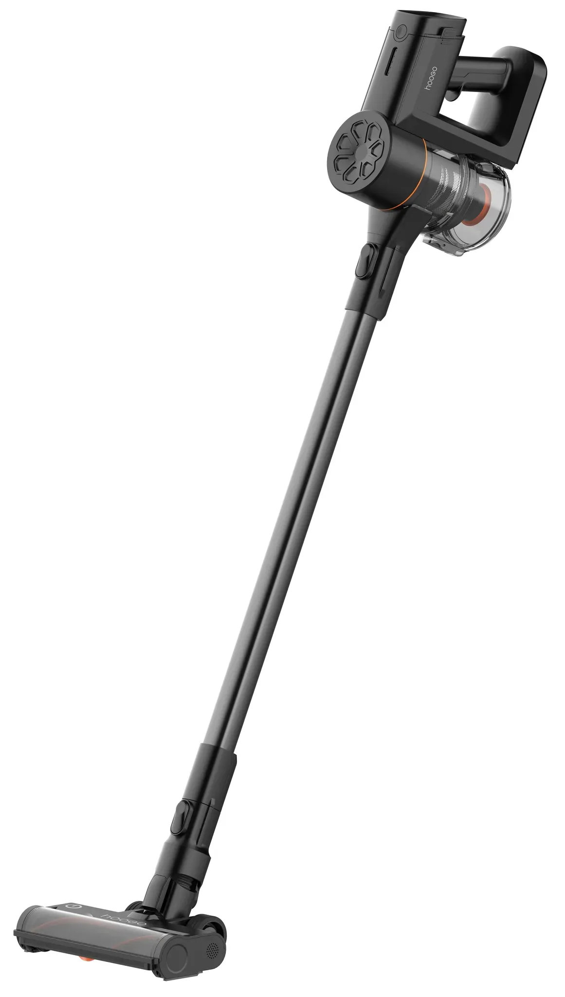 S4 Handstaubsauger Beutellos bis 60 min Laufzeit 25,9 V HEPA  (Schwarz, Orange) (Versandkostenfrei)