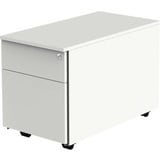 Kerkmann Priola Rollcontainer weiß 2 Auszüge 42,0 x 80,0 x 54,0 cm