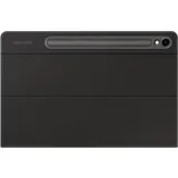 Samsung EF-DX720 - Tastatur und Foliohülle (Buch-Cover) - schlank, KI-Taste - kabellos - POGO pin, Bluetooth - QWERTZ - Schwarz Tastatur, Schwarz Gehäuse - für Galaxy Tab S9, Tab S9 FE (EF-DX720BBGGDE)