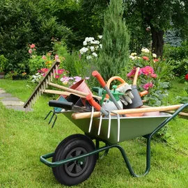 Relaxdays Schubkarrenrad 100 kg