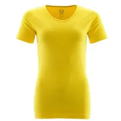 T-Shirt CROSSOVER, Sonnengelb, Größe 2XL - gelb - 2XL