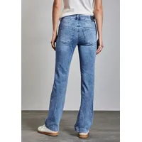 STREET ONE Damen A378944 Bootcut Jeans, Light Blue Random,