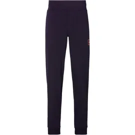 Hugo Slim Fit Sweatpants mit Label-Patch Modell 'Laze', Black, M