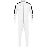 Jako Power Polyester Trainingsanzug Kinder 000 weiß 116