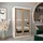 abiks möbel Schwebetürenschrank Promo 120 x 200 x 62 cm Weiß
