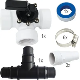 Steinbach Bypass-Set für 38 mm Schwimmbadschlauch