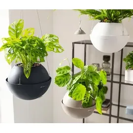 LECHUZA Bola Color 32 Komplettset Ø 32 x 25 cm weiß
