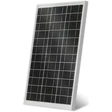 ECO-WORTHY 25 Watt 12 Volt Monokristallines Solarpanel IP65 Wasserdichtes Solarpanel Off Grid Batterieladung für Auto Wohnmobil Van Boot Camping Reisen