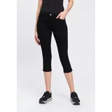Arizona Caprijeans »Ultra-Stretch«, Mid-Waist, Gr. 38, schwarz Jeans, 314022-38 N-Gr