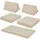 [en.casa] Kindersofa Norhulta 120 x 66 x 46 cm Cord beige